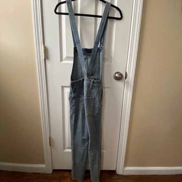 NWOT Free People Perfect Brady Denim Overalls - Picture 7 of 8